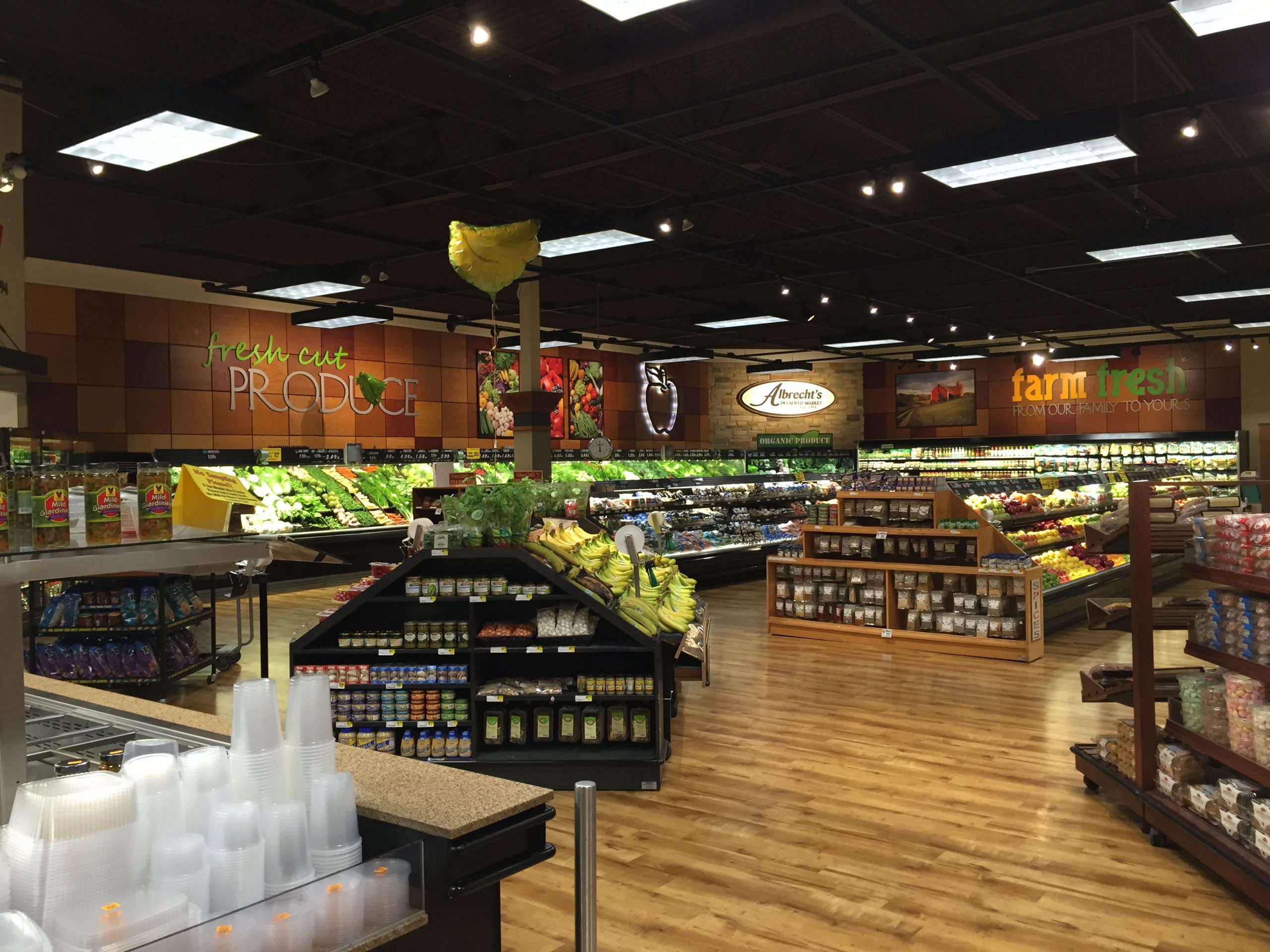 StoreMasters used high-end specialty fixtures to highlight the farm fresh produce