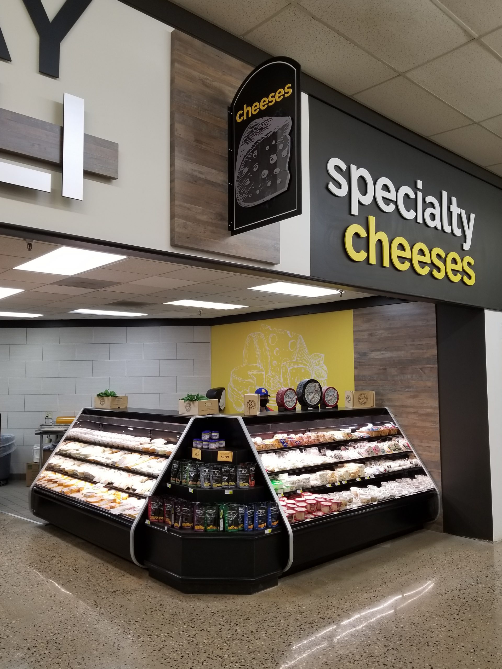 StoreMasters made sure the specialty sections were clearly identified to provide a upgraded customer experience